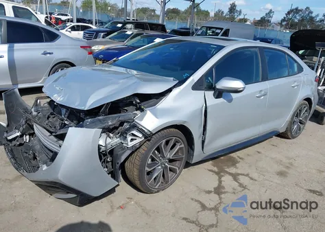 2022 Toyota Corolla Se z USA, uszkodzony, nr VIN 5YFP4MCE9NP101908